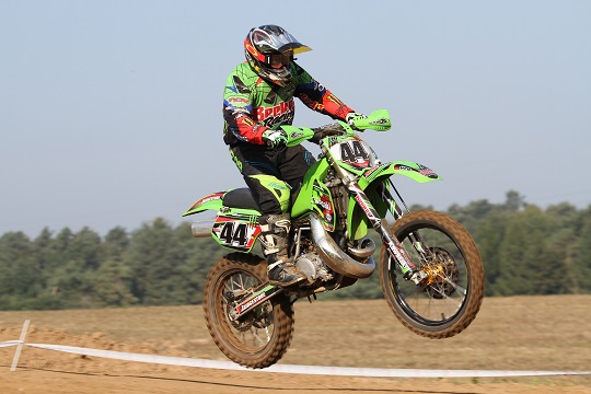 Lutz Gerlach auf der KX500