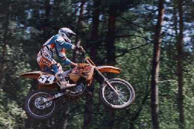 Andreas Wack am Table in Fischbach 1998